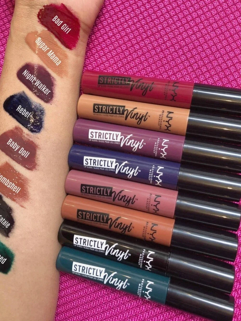 NYX Strictly Vinyl High-Shine Lip Gloss Duo